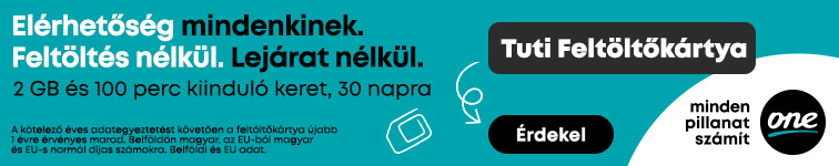 Elérhetőség mindenkinek. Feltöltés nélkül. Lejárat nélkül.